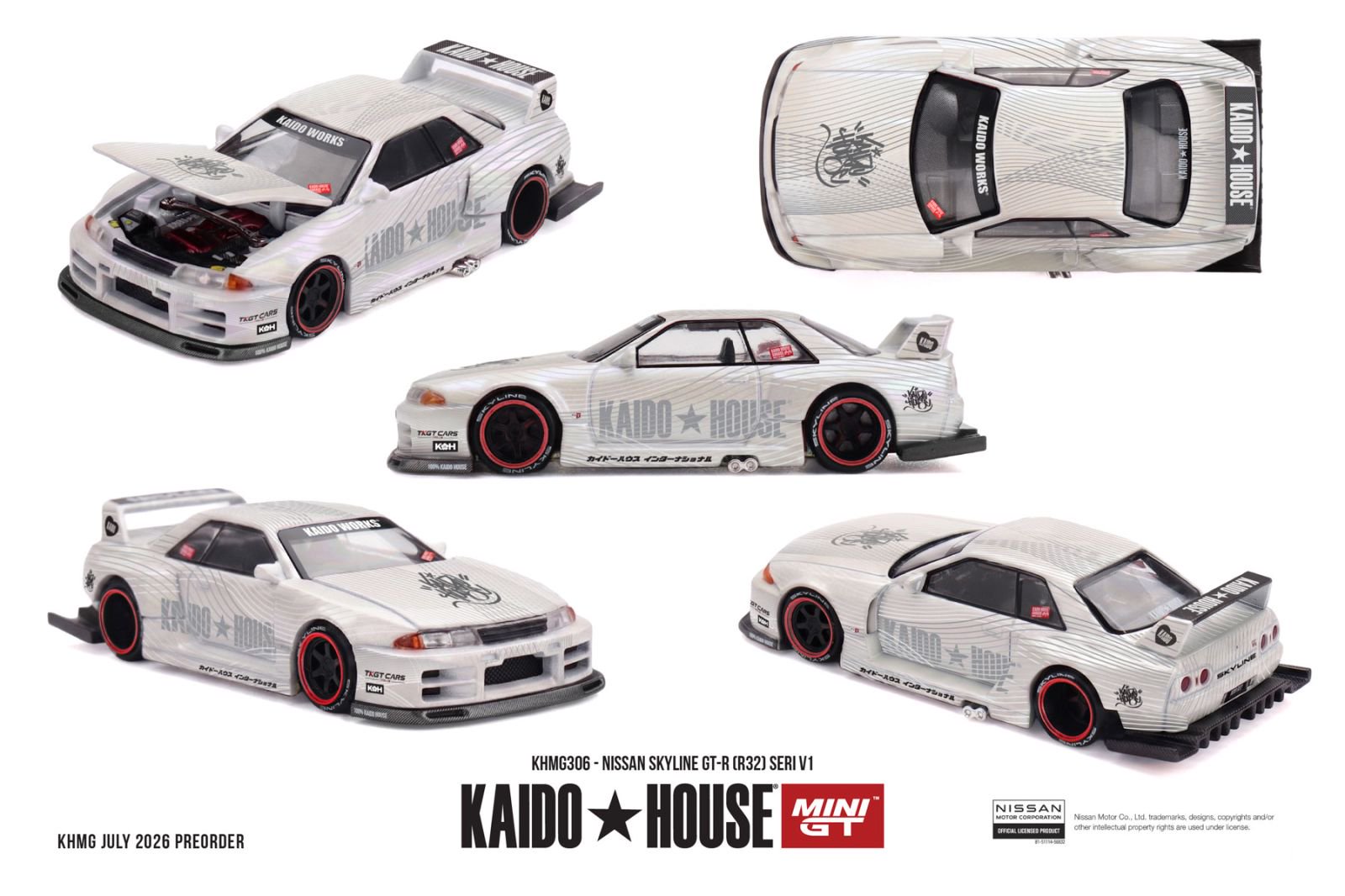 *PREORDEN* Kaido House Nissan Skyline GT-R (R32) SERI V1