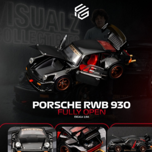 FG Model 1:64 Porsche Rwb 930 Negro
