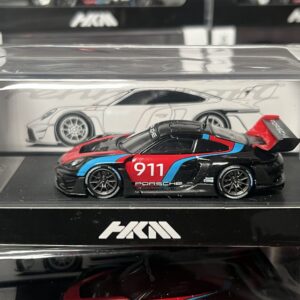 HKM 1:64 PORSCHE 992 GT3 R #911 RENNSPORT 1/64 NEGRO