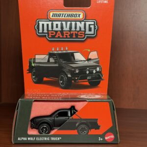 Matchbox 1:64 Moving Parts Alpha Motors Wolf Negro