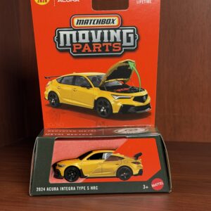 Matchbox 1:64 Moving Parts 2024 Acura Integra Type S Amarillo