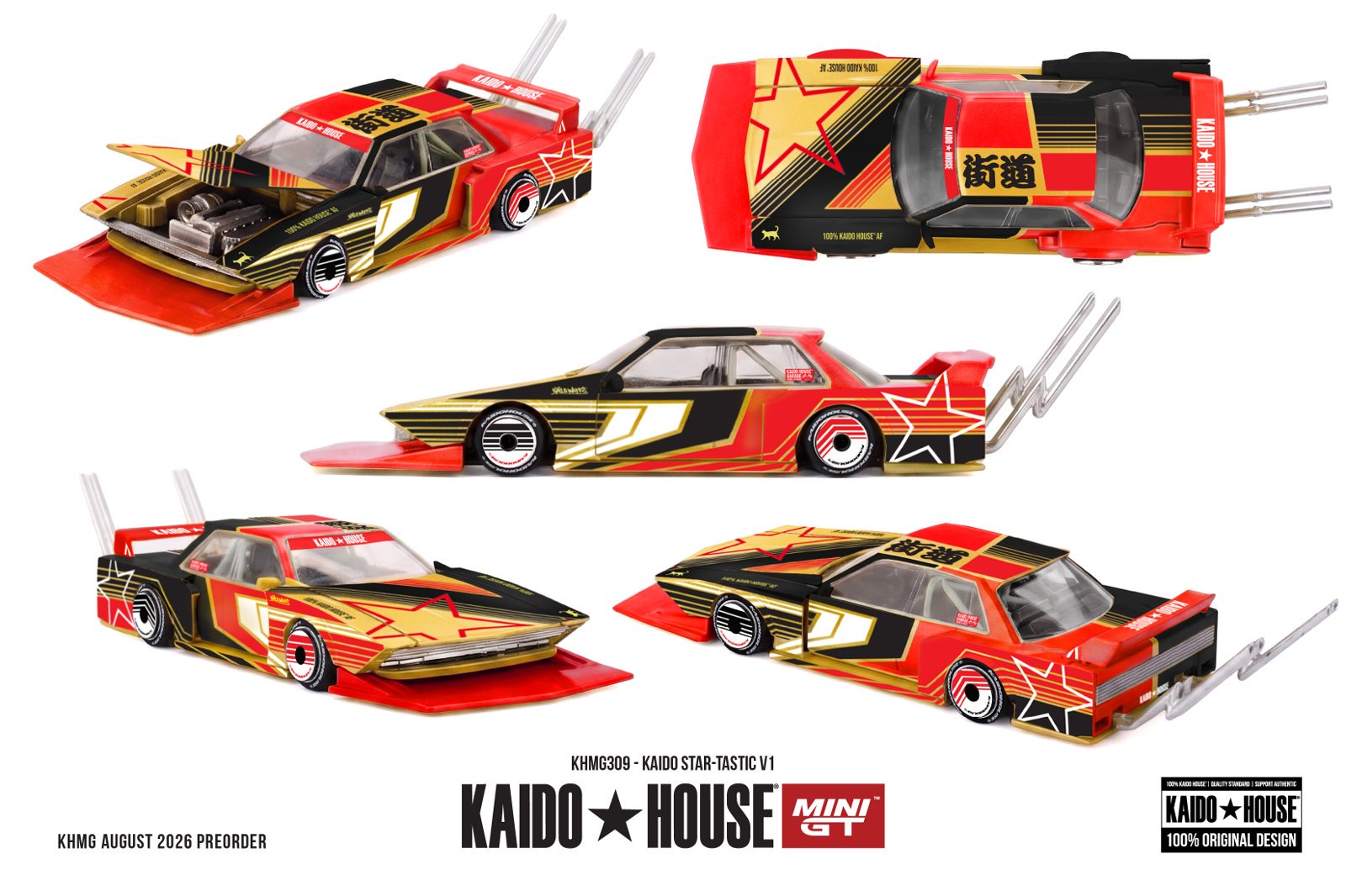 *PREORDEN* Kaido House x Mini GT 1:64 KAIDO STAR-TASTIC V1