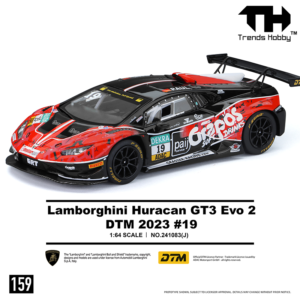 *PREORDEN* Trends Hobby 1:64 Lamborghini Huracan GT3 EVO2 #19 DTM 2023 Rojo