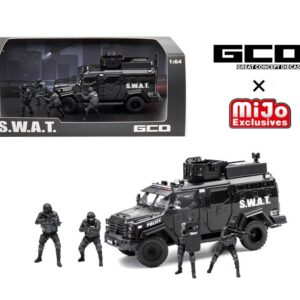 *PREORDEN* GCD 1:64 S.W.A.T. TACTICAL ARMOR VEHICLE CON FIGURAS