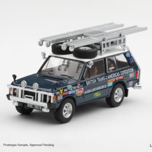*PREORDEN* Mini GT 1:64 Range Rover 1971 British Trans-Americas Expedition (VXC-765K)