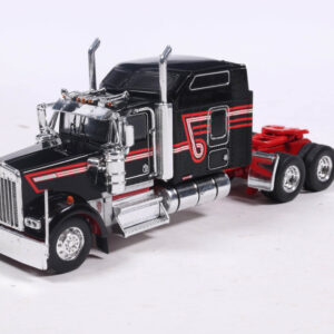 *PREORDEN* IXO 1:64 1994 Kenworth W900 Negra Con Detalles Rojos