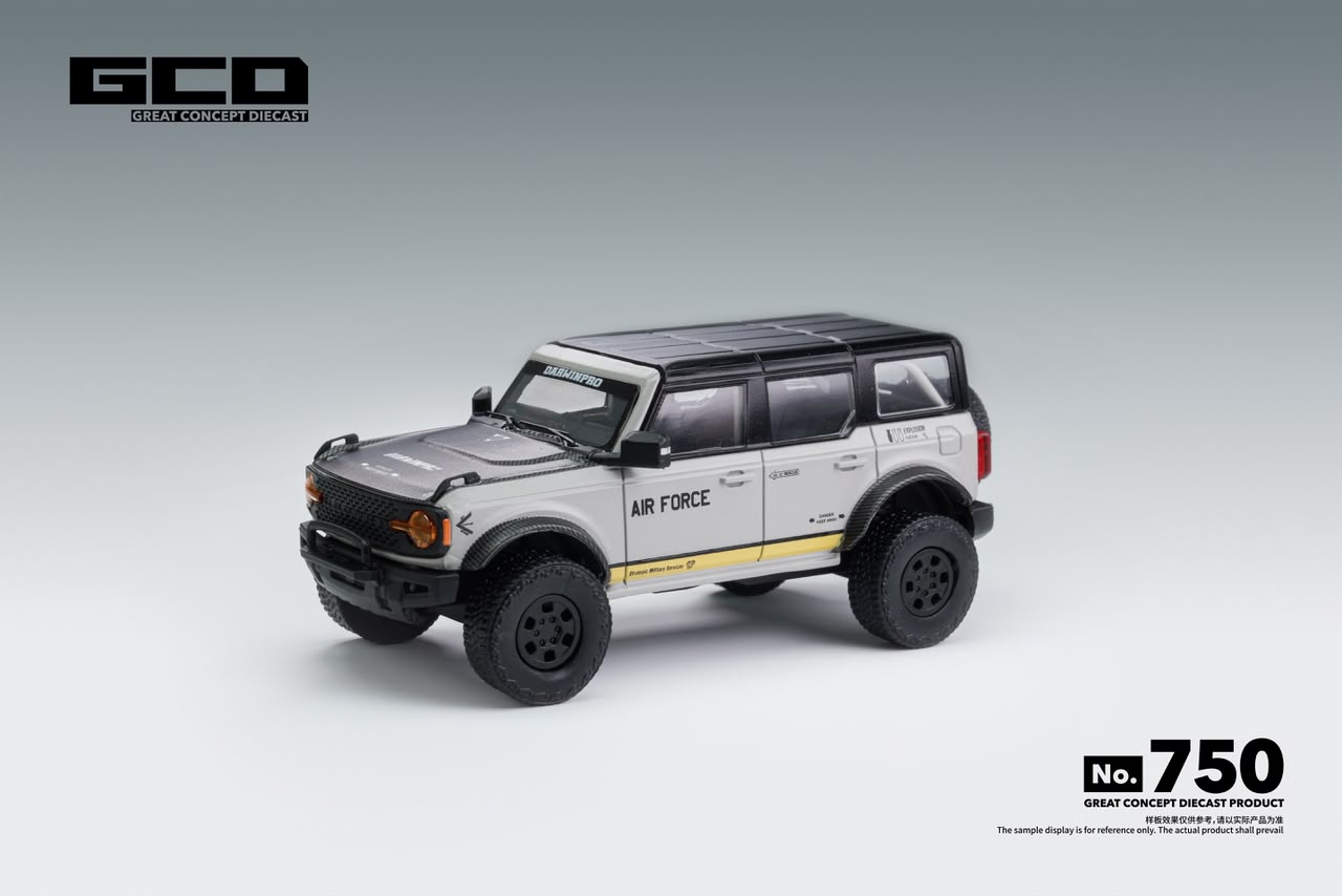 *PREORDEN* GCD 1:64 Ford Bronco Wild Horse DarwinPRO AIR FORCE - Imagen 7