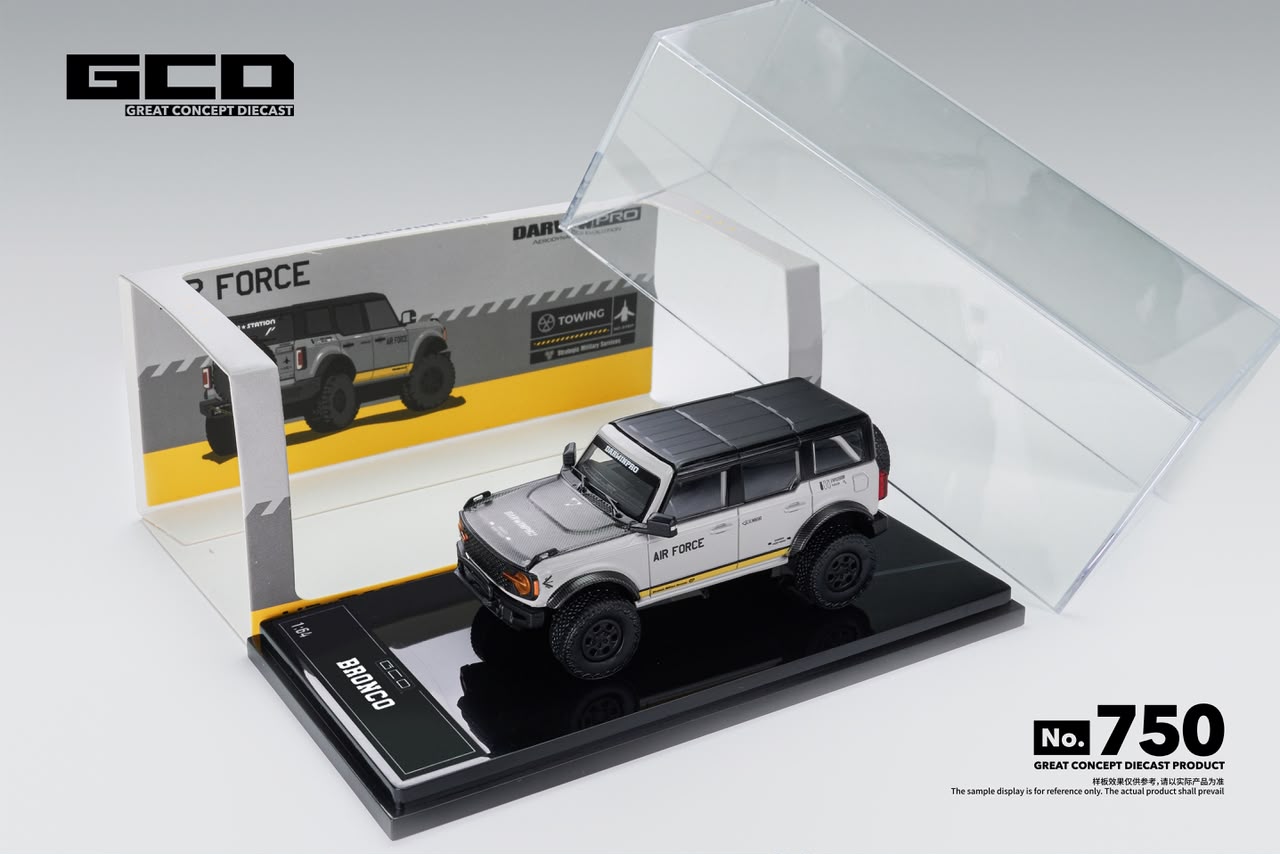 *PREORDEN* GCD 1:64 Ford Bronco Wild Horse DarwinPRO AIR FORCE