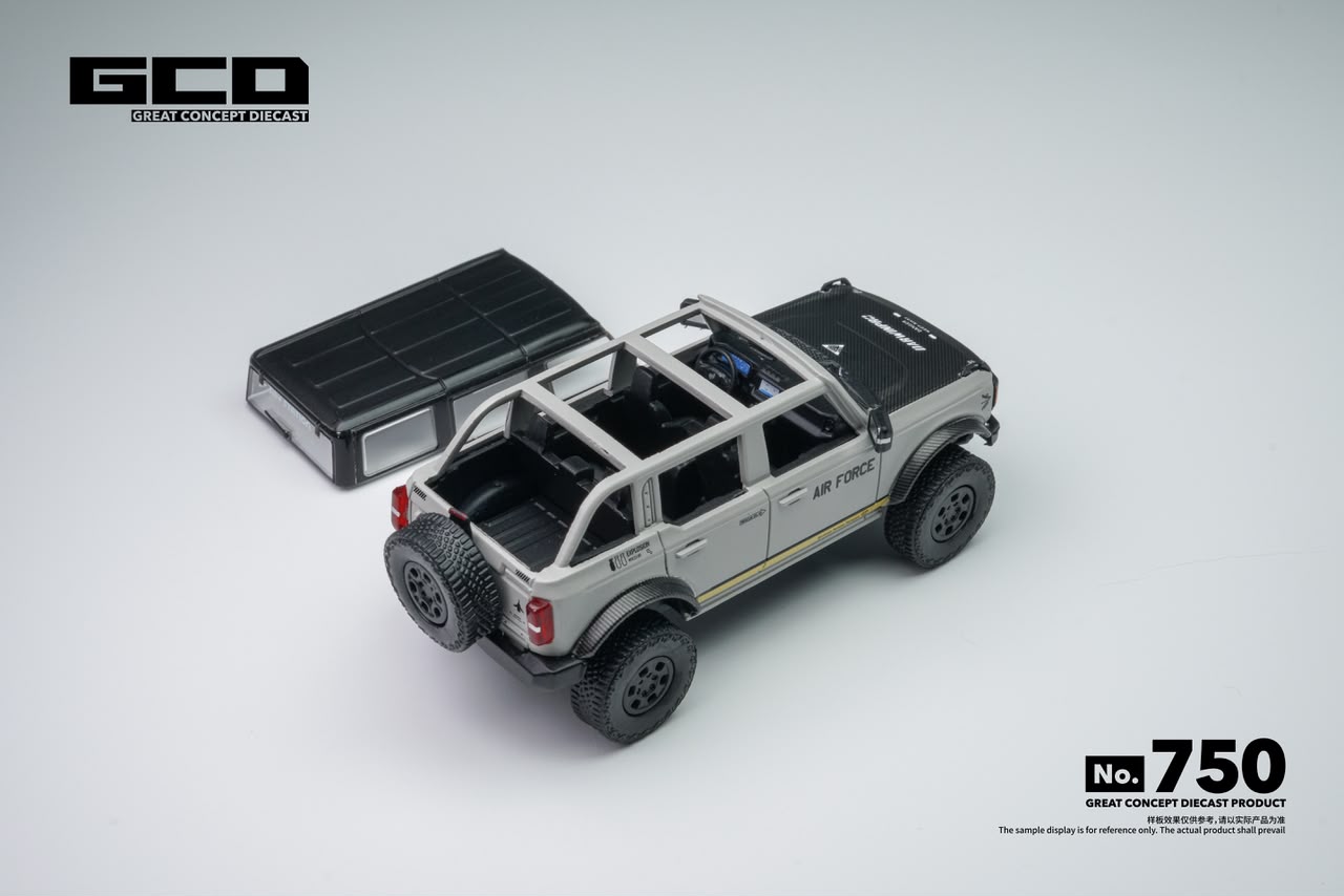 *PREORDEN* GCD 1:64 Ford Bronco Wild Horse DarwinPRO AIR FORCE - Imagen 5