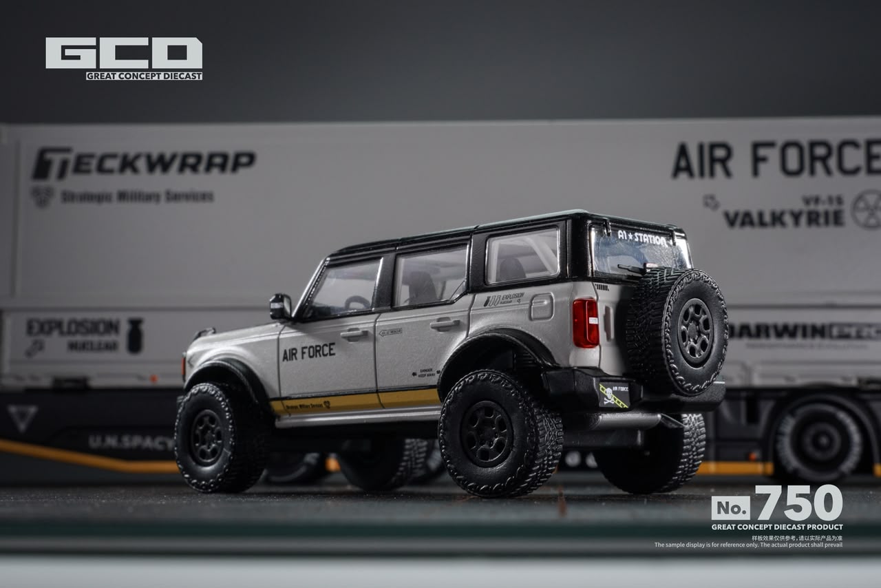 *PREORDEN* GCD 1:64 Ford Bronco Wild Horse DarwinPRO AIR FORCE - Imagen 3