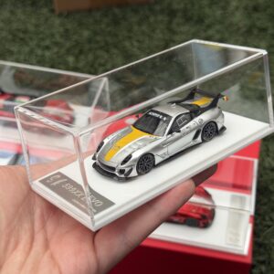 SK Model 1:64 Ferrari 599xx EVO Metallic Silver #67