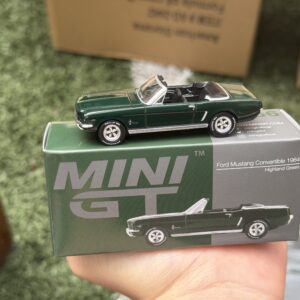 Mini GT 1:64 Ford Mustang Convertible 1964 Highland Green