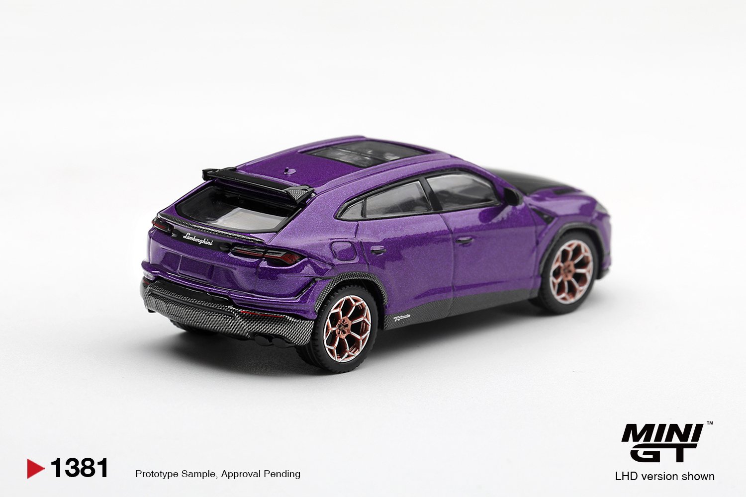 *PREORDEN* Mini GT 1:64 Lamborghini Urus Performante Viola Pasifae - Imagen 2