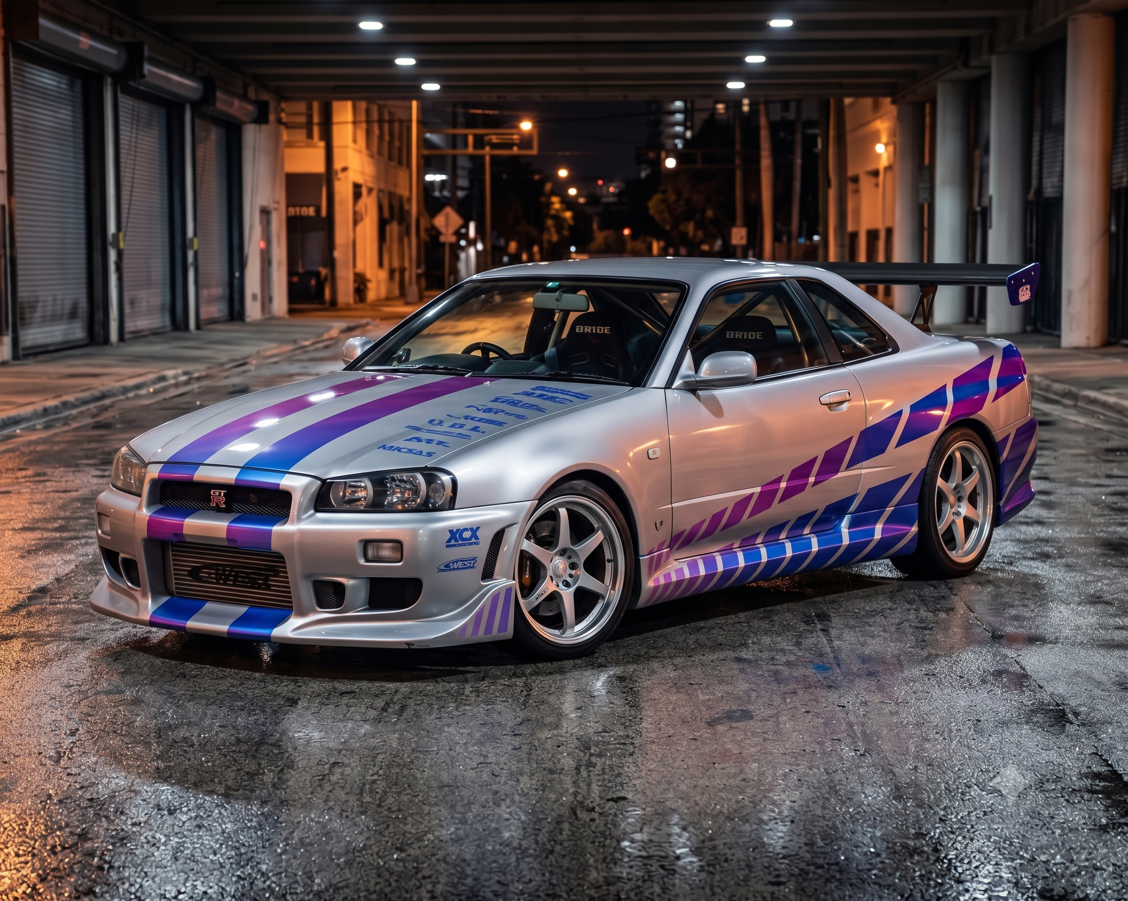 *PREORDEN* Mini GT 1:64 Nissan Skyline GT-R C-West “2 Fast 2 Furious” Brian O’Conner - Imagen 7