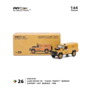 Almost Real 1:64 Land Rover 110 "Camel Trophy" Support Unit Borneo 1985 HEC 2026