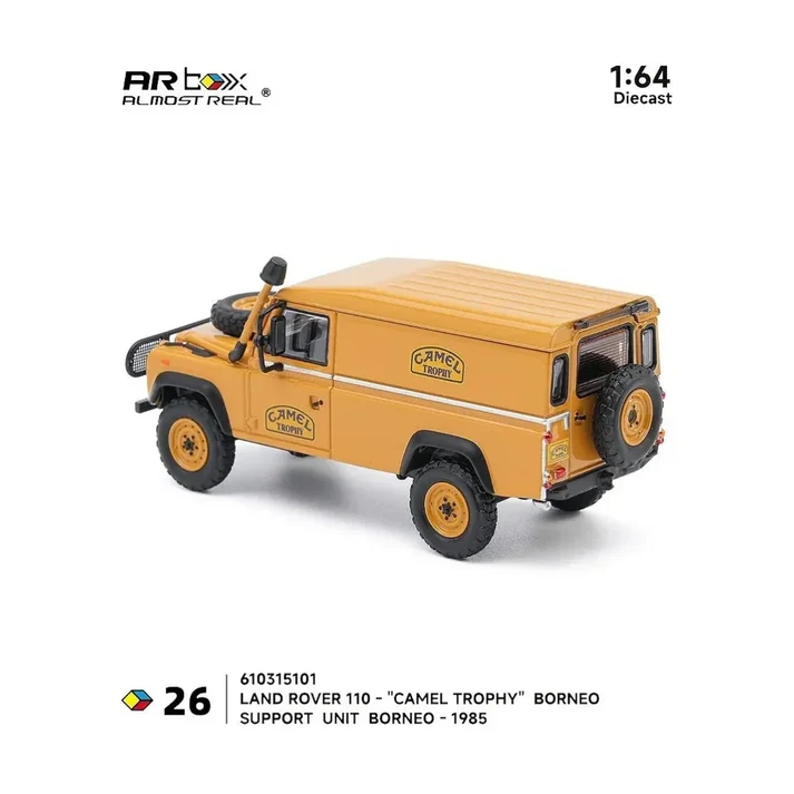 Almost Real 1:64 Land Rover 110 "Camel Trophy" Support Unit Borneo 1985 HEC 2026 - Imagen 3
