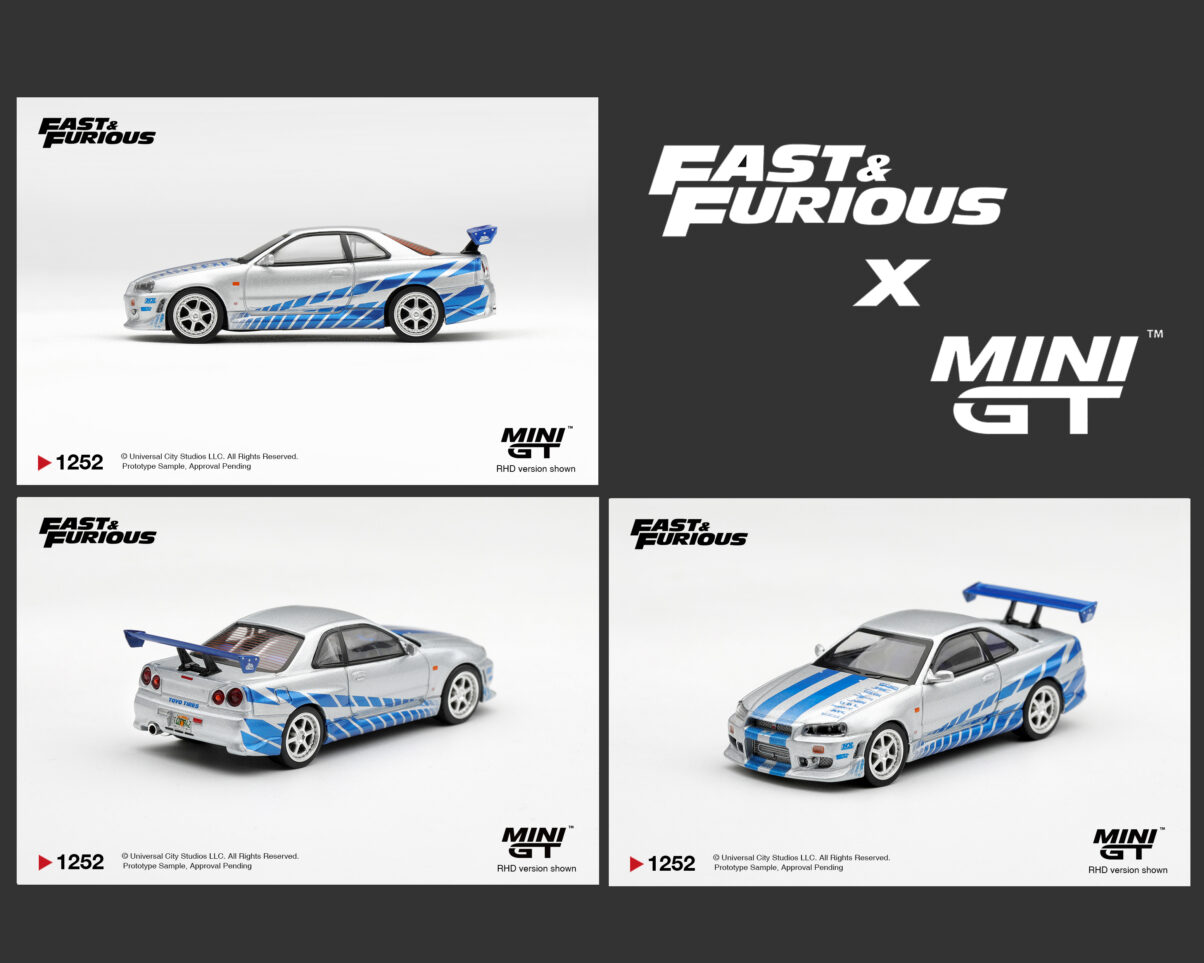 *PREORDEN* Mini GT 1:64 Nissan Skyline GT-R C-West “2 Fast 2 Furious” Brian O’Conner - Imagen 3