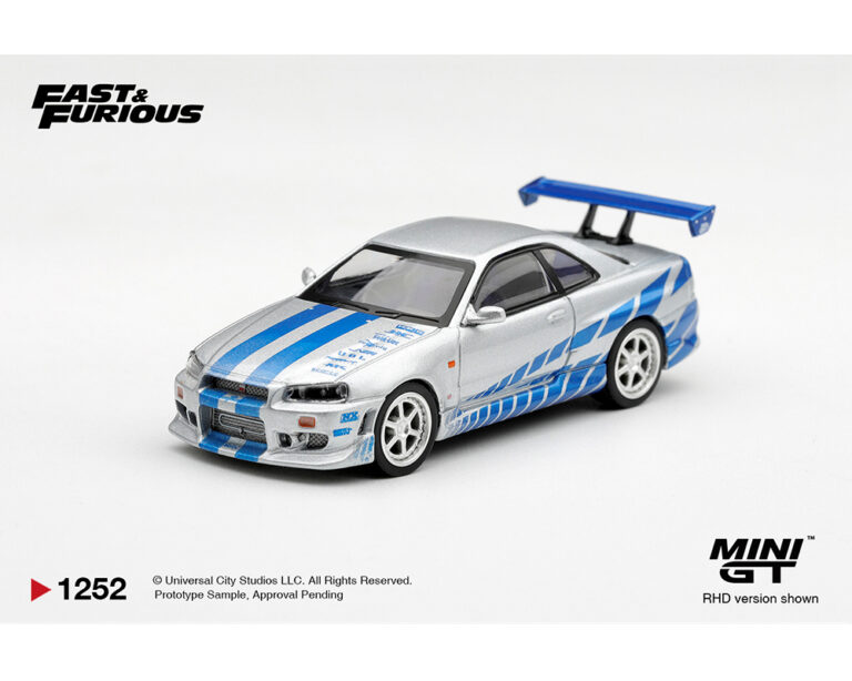 *PREORDEN* Mini GT 1:64 Nissan Skyline GT-R C-West “2 Fast 2 Furious” Brian O’Conner