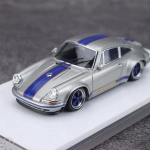 Zincit 1:64 Porsche 911 Singer Plata/Azul