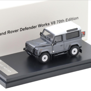 LCD 1:64 Land Rover Defender Works V8 70th Edition Crimea Grey