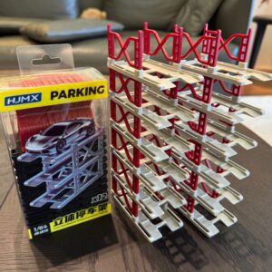 HJMX 1:64 Elevadores Modulares para 12 carros Rojo / Blanco