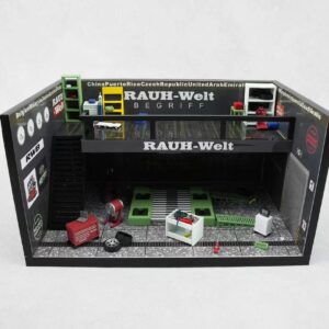 *PREORDEN* Motorhelix 1:64 Diorama Taller RWB Negro