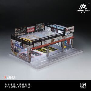 *PREORDEN* MoreArt 1:64 American Automobile Repair Shop