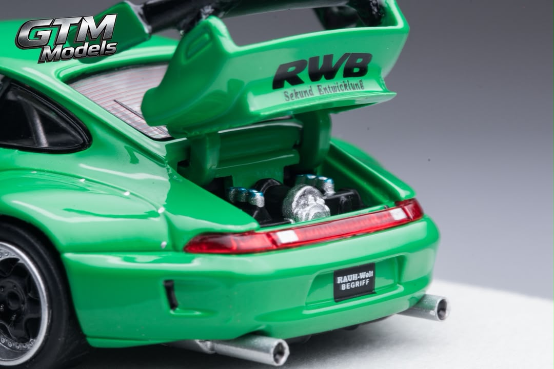 *PREORDEN* GTM 1:64 Porsche RWB993 Verde - Imagen 5