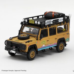 *PREORDEN* Mini GT 1:64 Land Rover Defender 110  1998 Camel Trophy Tierra del Fuego CT.24 Italy