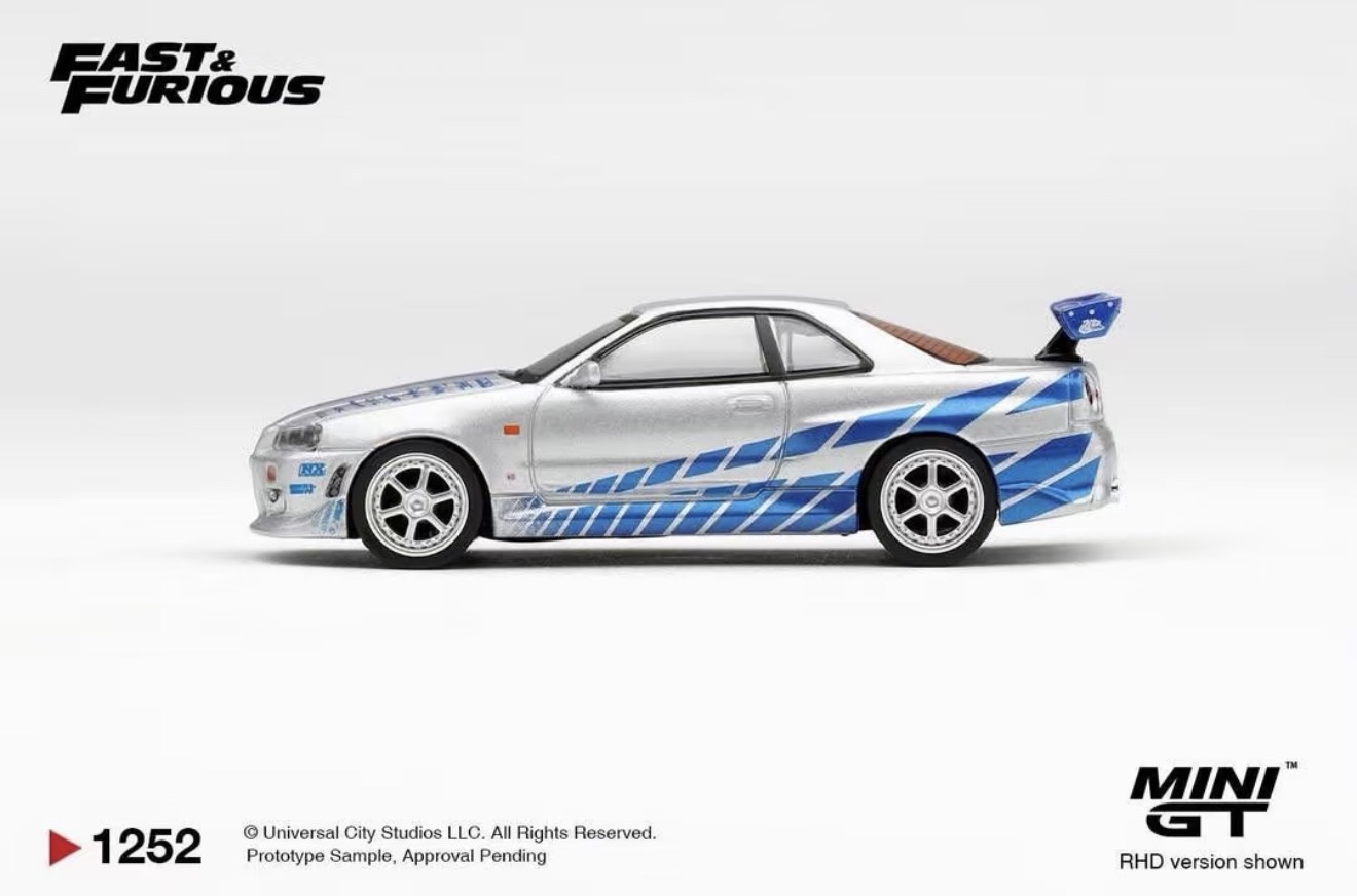 *PREORDEN* Mini GT 1:64 Nissan Skyline GT-R C-West “2 Fast 2 Furious” Brian O’Conner - Imagen 2