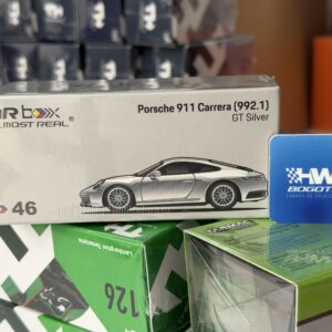 Almost Real 1:64 Porsche 911 Carrera 992.1 GT Silver