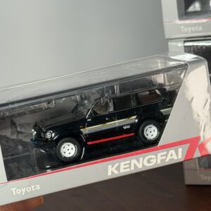 Kengfai 1:64 Toyota LC80 Burbuja Negra Off Road
