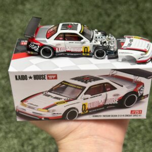 Kaido House x Mini GT 1:64 Nissan Silvia S13-R Circuit Spec V1