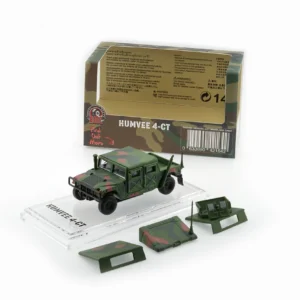 BM Creations 1:64 Humvee 4-CT Woodland Camo