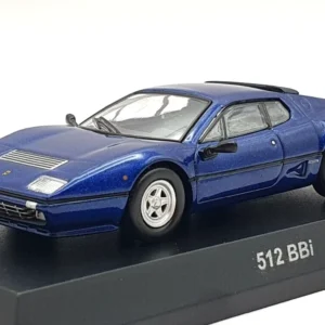 Kyosho 1:64 Ferrari 512 BBi Azul para armar